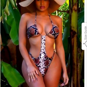 Sexy Animal Print Swimsuit